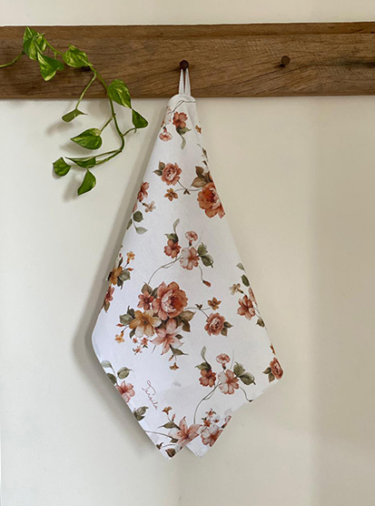 Pano de prato floral Ana 4704