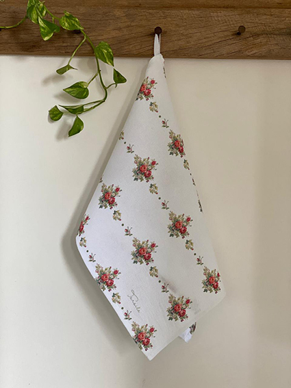 Pano de prato floral Lia Mini 4702