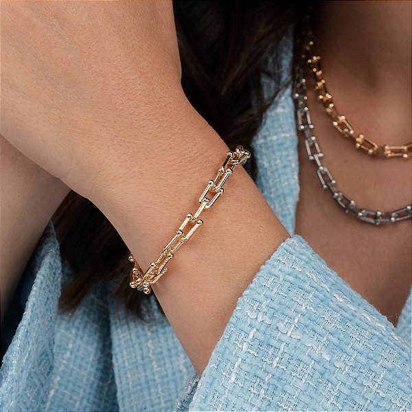 Pulseira Corrente Inspiração T