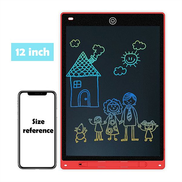 Tablet LCD 12 polegadas - Prancheta Eletrônica Brinquedos Para Crianças Pintura