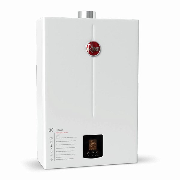 AQUECEDOR RHEEM 30 LITROS DIG GLP