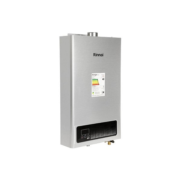 AQUECEDOR RINNAI REUE 150 FEH GLP PRATA