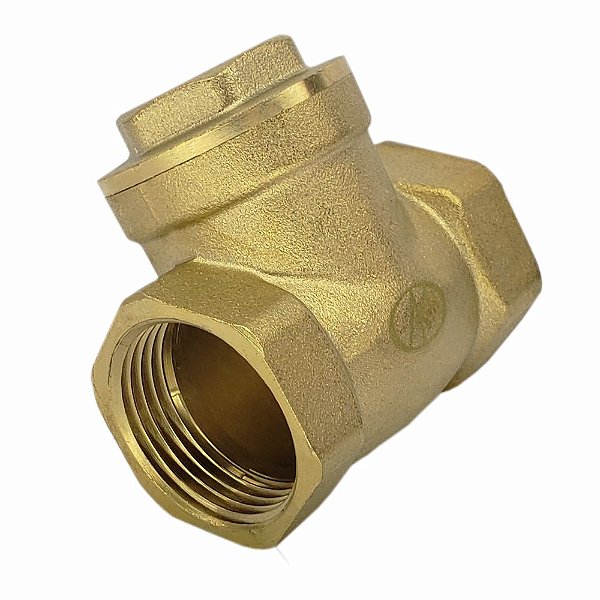 Válvula de Retenção Horizontal com Portinhola - 1" FxF