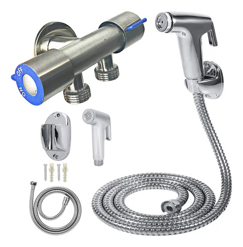 Ducha Higiênica C/ Duas Saídas 1/2 Mm Super Prática Sowshop