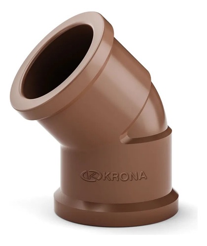 Joelho 45º Soldável 32mm (1 Polegada) Marrom Krona