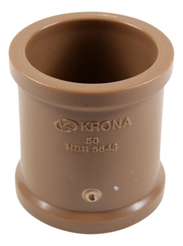 Luva Soldável 50mm Marrom Krona