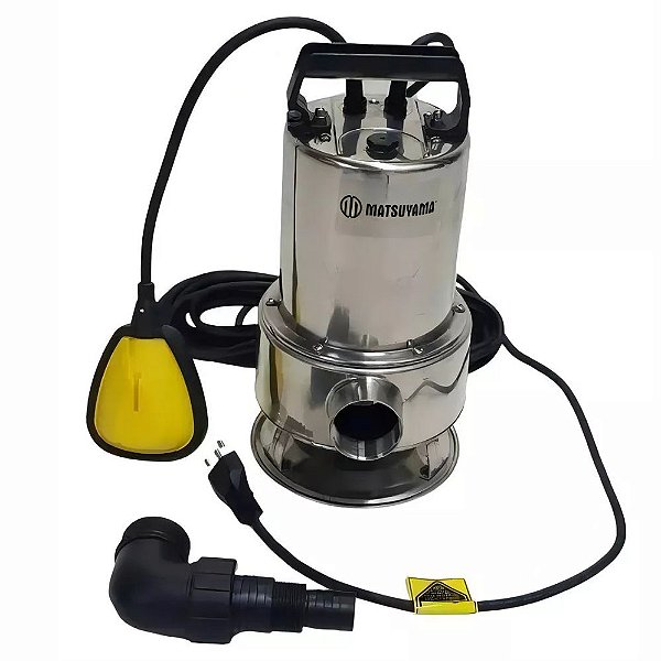 Bomba Submersível Inox 1/2HP 370W 220V Matsuyama