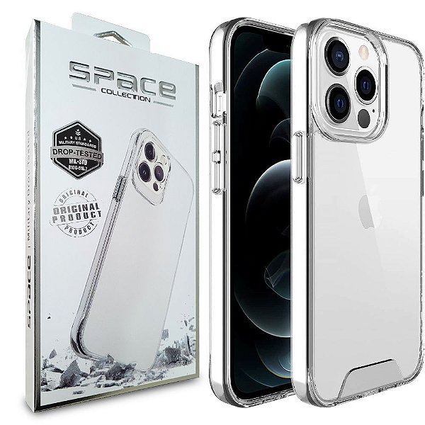 Capa Space Collection Compatível Iphone 13 Pro Max Não amarela - Armyshield  Mobile Gadget's