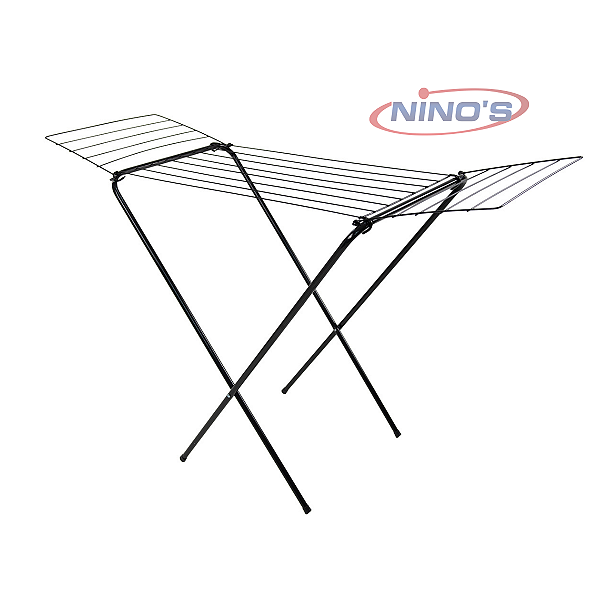 Varal De Chão Com Abas Ninos Preto
