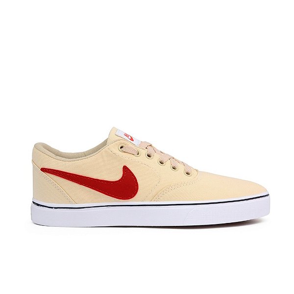 Nike SB Charge Bege | Vermelho