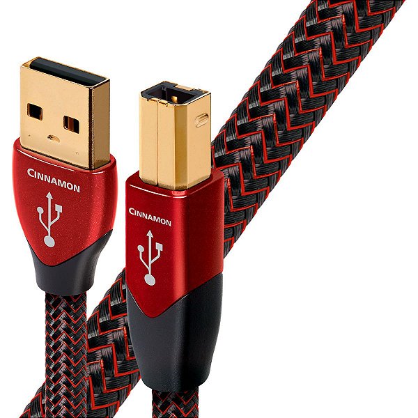 AudioQuest Cinnamon Cabo USB A para B 1,5m