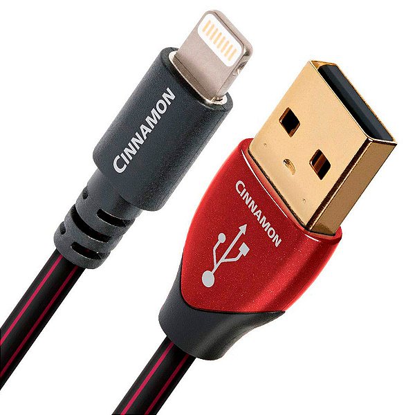 AudioQuest Cinnamon Cabo USB Lightning 3m
