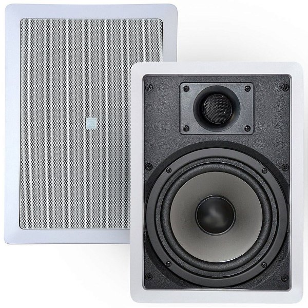 Caixa de embutir JBL 6W21RT Arandela Retangular 6" 2-vias 50Watts