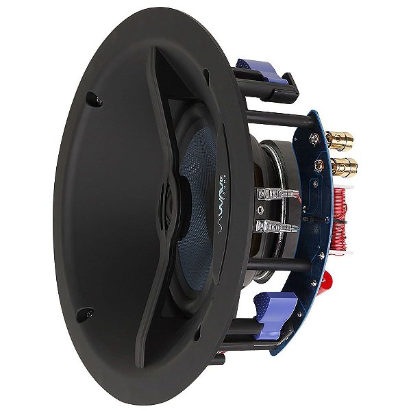 Wave Sound WIN150 - Caixa de som de embutir angulada Tela Slim Quadrada 6,5" 150w