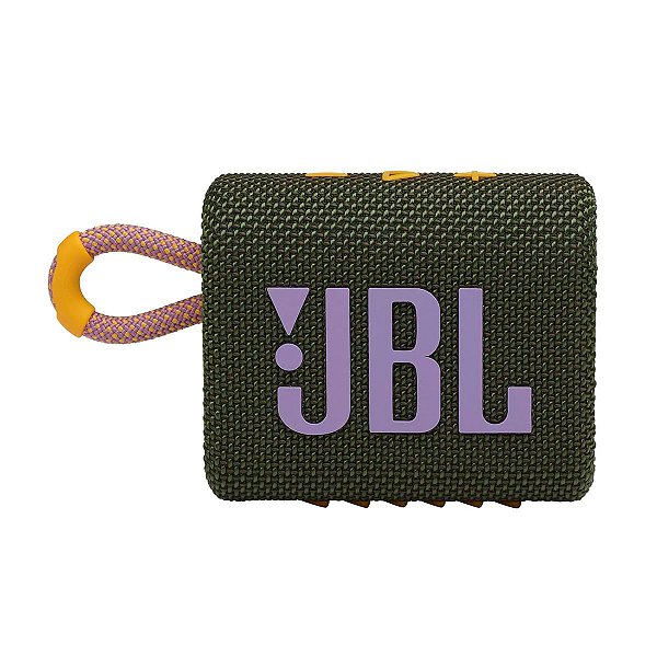 Caixa de Som Portátil JBL GO3 À Prova D’água IPX-67 Bluetooth 4.2W RMS