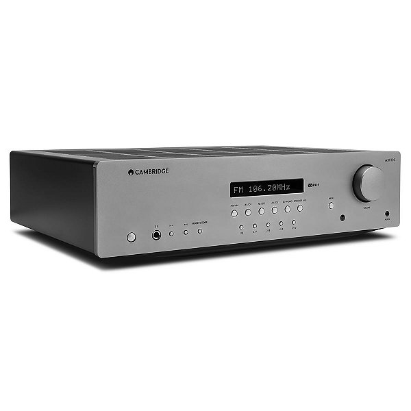 Cambridge Audio AXR100 2.1 Canais Receiver Estéreo 100w por canal com entrada Phono Bluetooth