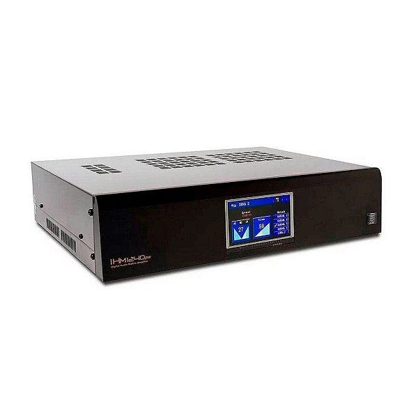 Controlador Multiroom Savage IHM 4.1240pw com 6 Zonas Estéreo Display Touch Bivolt