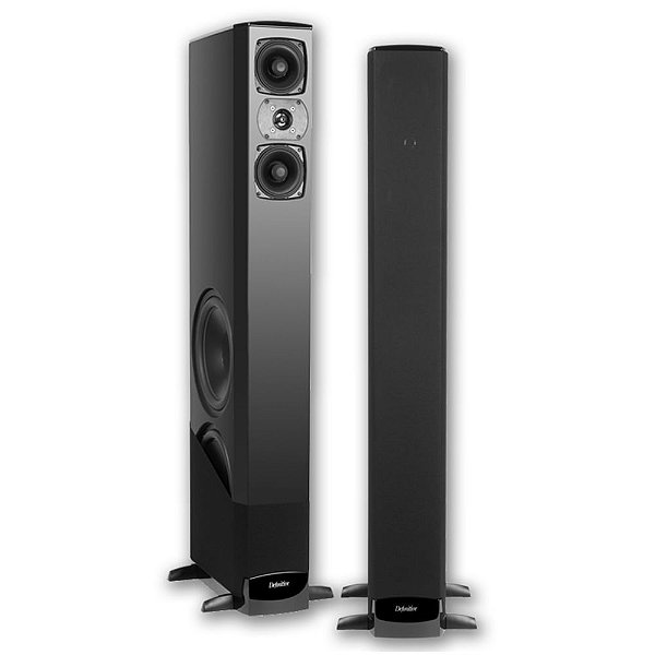 Definitive Technology BP-8060ST - Par de caixas Torre Bipolar com sub ativo de 10"