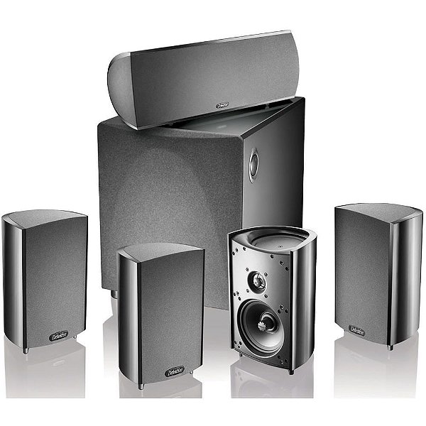 Definitive Technology ProCinema 600 - Conjunto de caixas 5.1 com sub ativo de 250w