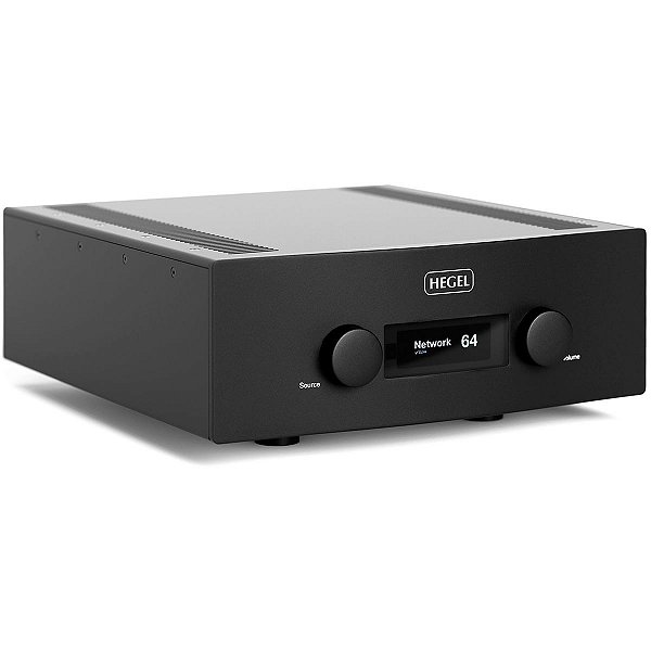 Hegel H590 Amplificador Integrado de 2 Canais com 301W Bit Perfect DAC Airplay Spotify Connect