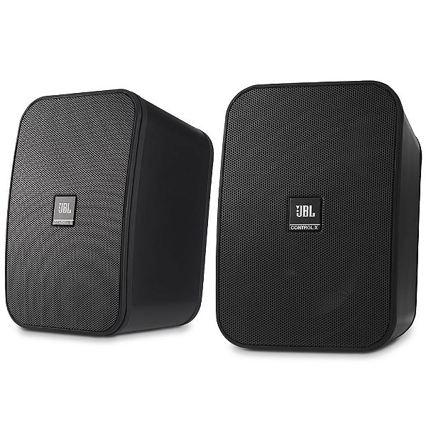 JBL Control X - Par de caixas acústicas para ambientes internos ou externos 100W RMS