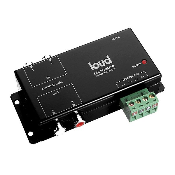 Loud LAC Booster - Módulo de inteface e pré-amplificação de áudio para LAC ONE e LAC LX