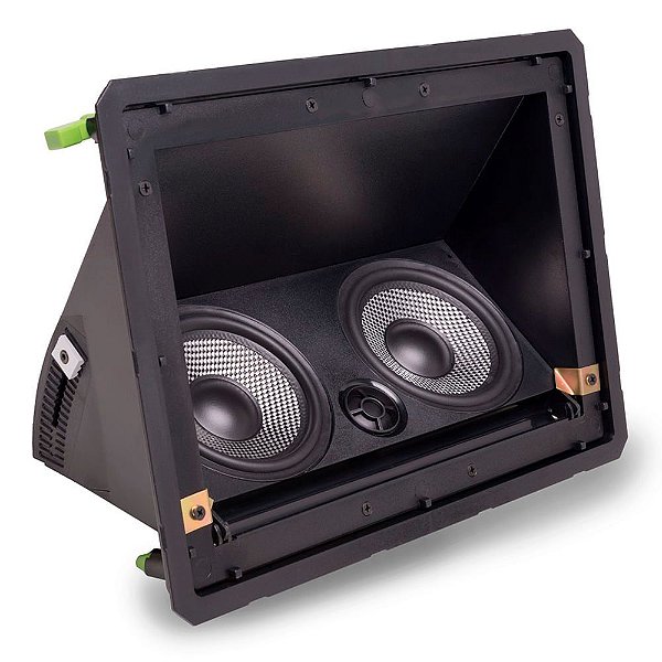 Loud LHT-100BL (UN) - Caixa acústica Central de embutir Bordeless para Home Theater
