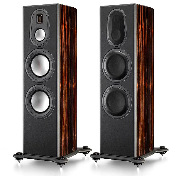 Monitor Audio Platinum PL300 II - Par de caixas acústicas Torre 3-vias 300w 4ohms