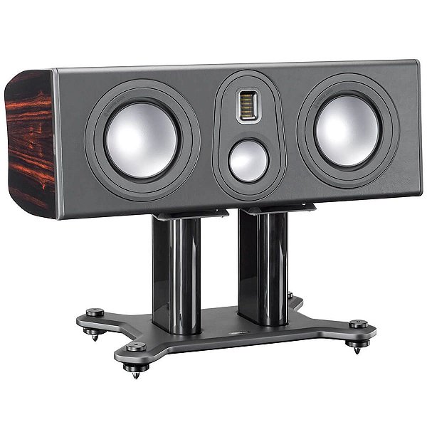 Monitor Audio Platinum PLC350 II - Caixa acústica Central 3-vias 250W 4 ohms Walnut