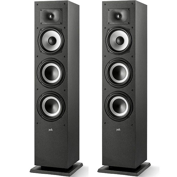 Polk Audio Monitor XT60 - Par de Caixas Acústicas Torre para Home Theater 200W