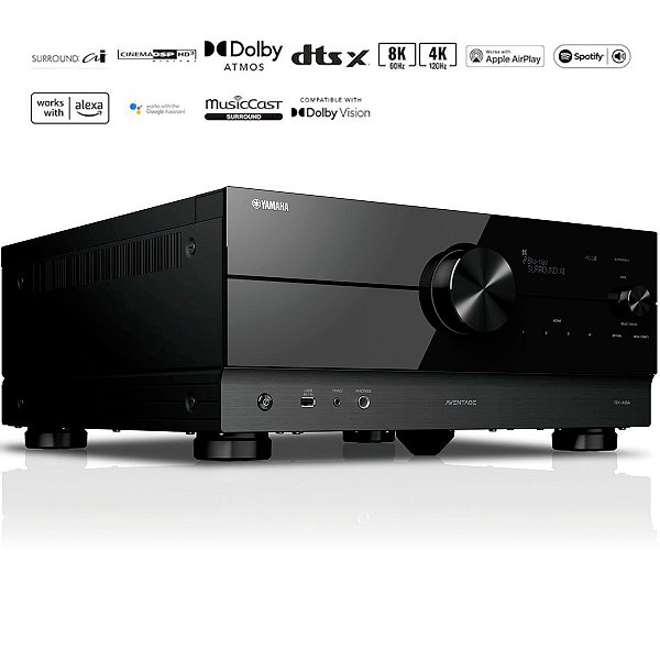 Receiver Yamaha RX-A8A AVENTAGE 11.2ch AV HDMI 8K eArc MusicCast DTS:X 150W