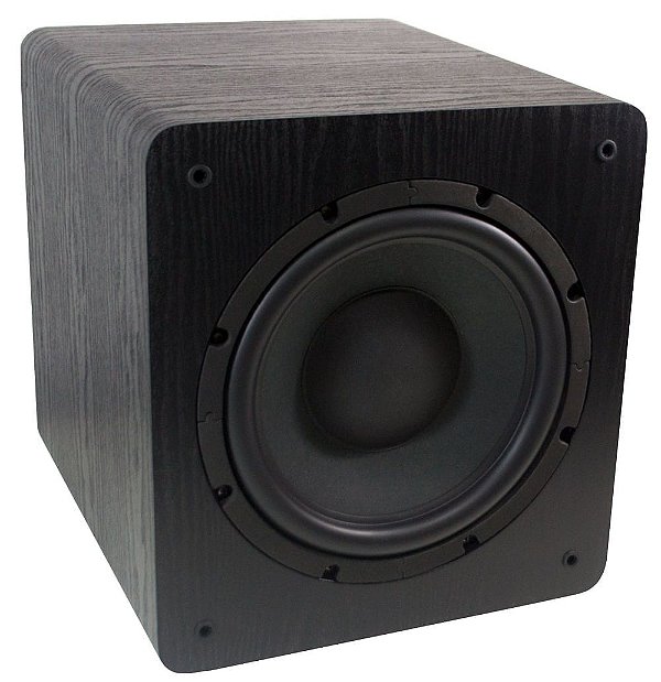 Subwoofer ativo para Home Theater Wave Sound WSW10 200watts RMS 10"