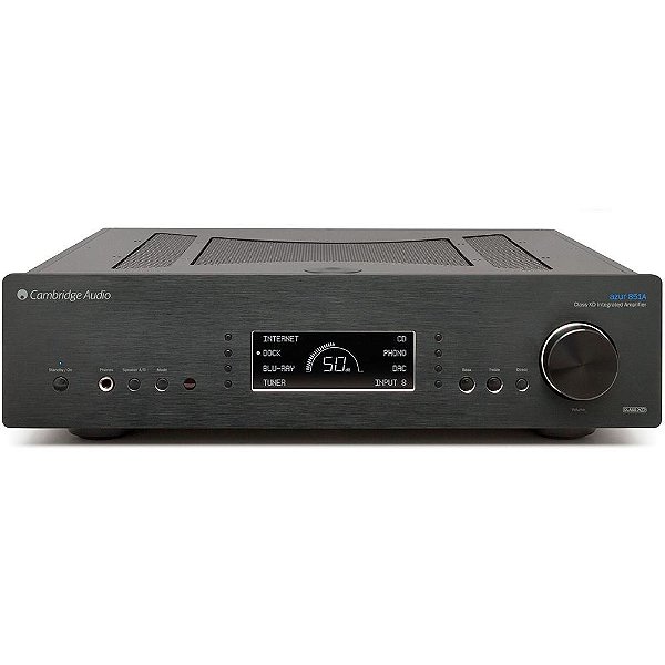 Cambridge Audio Azur 851A - Amplificador Integrado Classe XD 120W RMS 8 ohms Preto