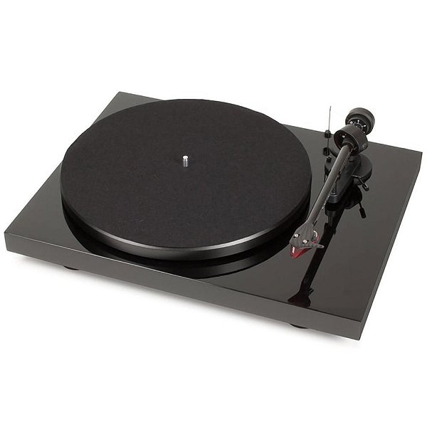 Pro-Ject Debut Carbon - Toca-discos com Cápsula Ortofon OM10 / Bivolt Preto Laqueado