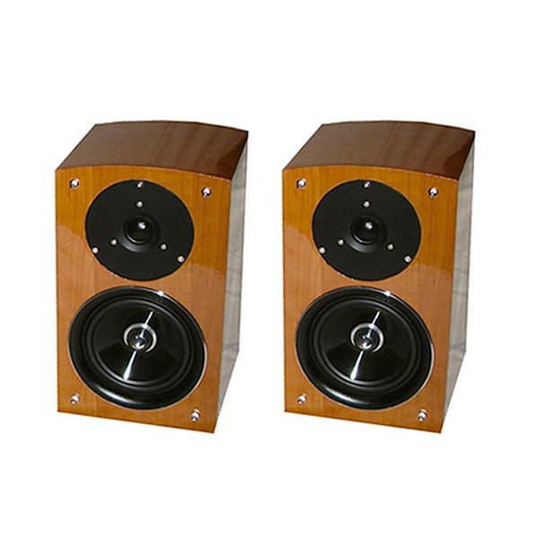 Pure Acoustics Proxima 60S - Par de caixas acústicas Bookshelf 150w Cherry