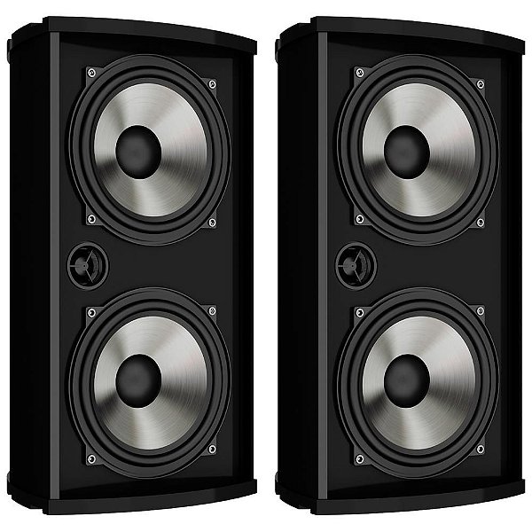 Loud AL5 120 - Par de Caixas Acústicas Externas Mini Coluna em Alumínio  Extrudado All Weather 120W Preto - IDMSHOP - Sua loja referência em Áudio e  Vídeo