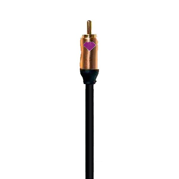 Diamond Cable GS-3057 Gold Series Cabo para Subwoofer Conectores Banhados Ouro 24K 7 Metros