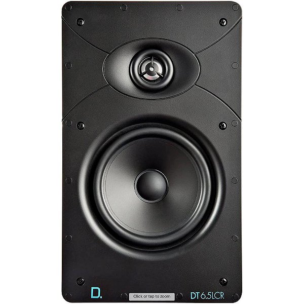 Caixa Acústica de Embutir In-Wall Definitive Technology DT6.5LCR 8 Ohms 200W Branco Unidade