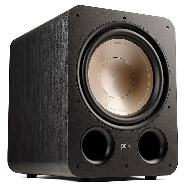 Polk Audio Signature Elite ES12 Subwoofer Ativo de 12" Pol. 300W Power Port DSP Classe D Preto 127v