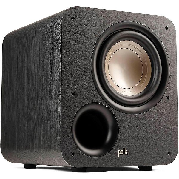 Polk Audio Signature Elite ES8 Subwoofer Ativo Dutado de 8" Pol. 100W Power Port Classe D Preto 127v