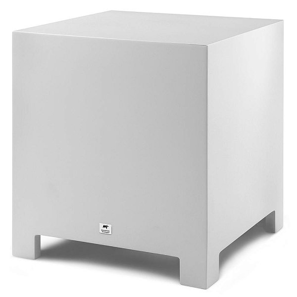 Subwoofer AAT Cube Rakt 12" Tecnologia APMS RCA L/R/LFE 600W RMS Pintura Microtexturizada Branco