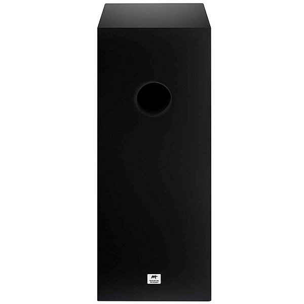 Subwoofer Passivo AAT SLIM-8 Tecnologia APMS 200W RMS RCA L/R/LFE High Level 8 Polegadas Preto