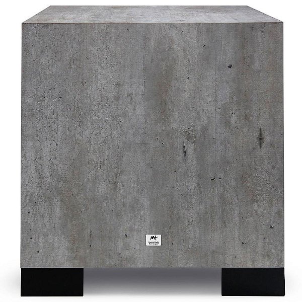 AAT Cube Hout Subwoofer Ativo de 8" Pol. 400W RMS Classe AB 4 Ohms Bivolt Beton