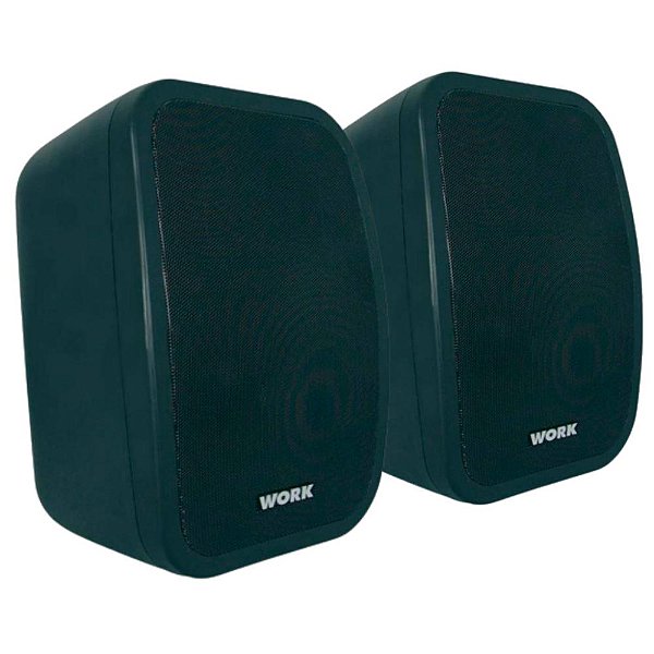 Work Pro Neo 5 IP Par de Caixas Acústicas para Ambiente Externo 5,25" Pol. IP65 40W 8 Ohms Preto