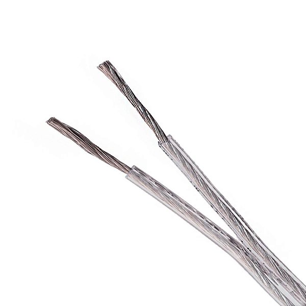 Cabo Paralelo Marinizado HI-Def Discabos 2X2,00MM2 Marine RL100M Cristal Estanhado