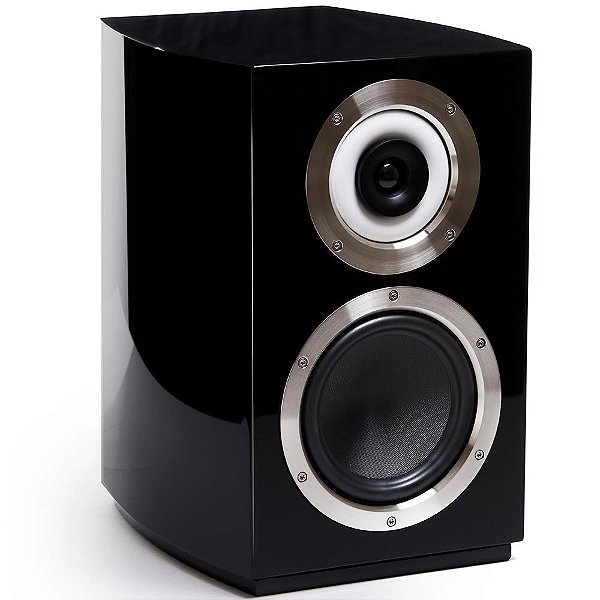 Cabasse Murano Caixa Acústica Bookshelf Driver BC13 Coaxial 150W 8 Ohms Preto Unidade