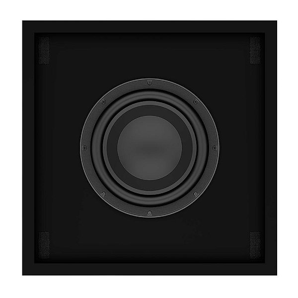 Subwoofer Loud SWS 8 Slim 8 Polegadas 150W para Som Ambiente e Home Theater Preto