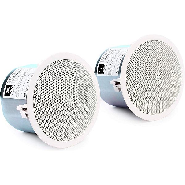 JBL Professional Control 26C/T Par de Alto-Falantes de Teto 6,5" Pol. Multitap 150W Branco