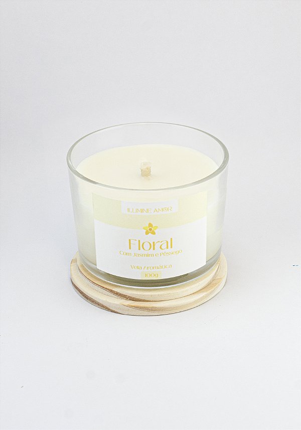 Vela Aromática 100g | Floral