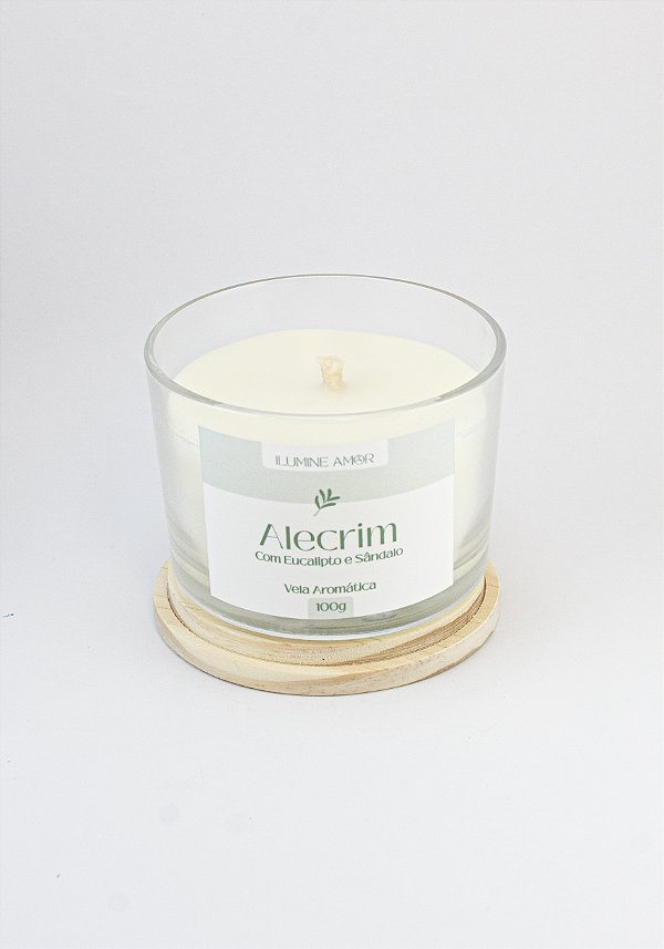 Vela Aromática 100g | Alecrim